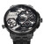 Limira林は腕時計アメリカ潮牌を慕って、超大規模な文字盤の腕時計男女ダブルタイム時計迷彩風腕時計時計50メトル防水LM 682-B.t bank burack