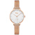 フィラ（FILA）腕時計女性用38 mmホワイトの文字盤プロぺンぺンスチールベルのファンの超薄ニコベトの女性腕時計FLL-3854-002
