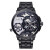 Limira林は腕時計アメリカ潮牌を慕って、超大規模な文字盤の腕時計男女ダブルタイム時計迷彩風腕時計時計50メトル防水LM 682-B.t bank burack