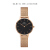 【DWフルート】DANIEL WELLINGT ON腕時計女性用dw女性腕時計フルートファンシー腕時計時計SET 28 MM DW 000217+ブレッドケース