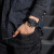 POLICE腕時計男性用46 mmブラック文字盤ブラケック男性腕時計PL.3806 JSB/02