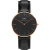 ダニエルイ腕時計DW女表36 mm黒の文字盤金色の辺ベルト超薄型女史腕時計DW 00100 139