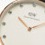 【DW正品保証】DW腕時計カールデニのリストスが時計の薄いケケスに黒い皮の白皿金男40 mm+女性34 mm