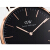 ダニエル・ウェルリングの腕時計DWブラク時計40 mmゴアルドのエッチ・ドラゴンの超薄男性クロップ腕時計DW 00517