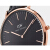 ダニエルイ腕時計DW女表36 mm黒の文字盤金色の辺ベルト超薄型女史腕時計DW 00100 139