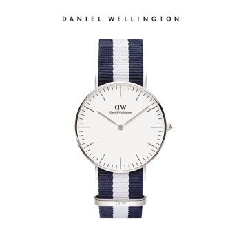 ダニエレン腕時計DW女性用腕時計36 mm銀色のナインベルの超薄型女性史クウォー腕時計06302 DW（DW 0000000000000047）