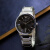 アルマティニ（Empro Armmani）腕時計男性規格品オーミファ·マット男性多機能ビル男性腕時計銀色のスティッチ·ルバン黒盤AR 2457