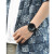 K 14（Klass e 14）男性用腕時計イタリアシンプフファンシ文字盤防水ベルスト男性用腕時計42 mm文字盤黒VO 14 BK 002 M