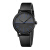 カルバークラーク（Calvin Klein）腕时计シリーズの黒い文字盘の青い文字の针が夜の光と黒のバードのファ§ンジする男性モデルです。K 7 Y 214 CZ
