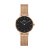 【DW仕様品保証】DW腕時計女性ダニエファン女子学生腕時計金属編み込み込み込み32 mm DW 0061+女性用金色のブリストル
