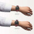 ダニエレンの新品DW女子時計36 mm金縁黒板赤ナイン織の超薄女史クウォー腕時計(DW 0000273)