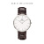 ダニエレン（Daniel Wellington）腕時計DW男性用時計40 mm銀色ベルト超薄型男性クウォーク腕時計0211 DW（DW 0010万25）