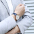 フィラ（FILA）の腕時計男性用40 mmホワイトの文字盤プロインのポリスエーテル五色フルト