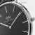 ダニ・ウェルリングの腕時計DW男性用時計40 mm黒い文字盤銀色のサイドバーの超薄型男性クロップ腕時計DW 0000333