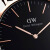 ダニエレンの新品DW女子時計36 mm金縁黒板赤ナイン織の超薄女史クウォー腕時計(DW 0000273)