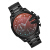 デサイ（Diesel）腕時計男性用48 mm赤と青の文字盤ブルックエフ男性用腕時計DZT 1011