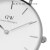 ダニエル・ウェンDW腕時計女性金属バーンの新型32 mm銀縁シンプホワデリティー