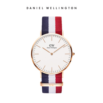 ダニエレン（DanielWellington）DW腕時計男性用ナロバド40 mmプロペ超薄型タイプクウォータ0103 DW（DW 0010万3）