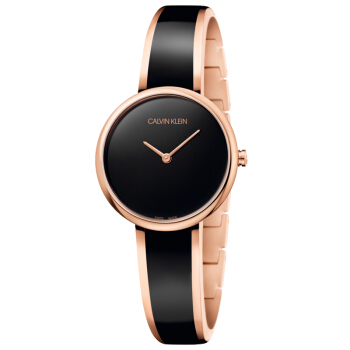 新型スイスロック腕時計Calvin Klein seduce誘惑シリズ女性用腕時計世界連合保K 4 E 2 N 611（May金黒面）