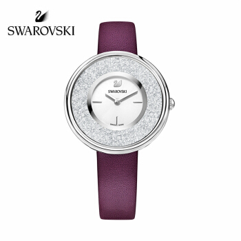 SWAROVKIスワロフスキーCrystalline Pure腕時計ガルフドレイン紫5295355