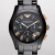 アルマディック腕時計ロマ目盛り多機能ビゼル男子時計クククククク表黒盤鋼帯AR 1410