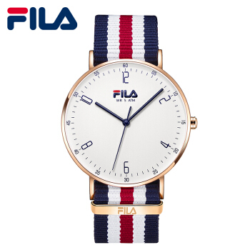 フィラ（FILA）腕時計イケスケス腕時計ファック633全玫白面红白バスター男633-001