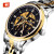サンル(FANROL)スイスのブレッドは全自動的に透かして機械的な腕時計ビジェネの男性の時計のころ計の契りの承諾するシリズの夜光の防水のフファックの入力の名前は前表に気が高いです。
