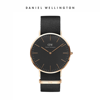 【DWフルセイト】DANIEL WELLINGT ONダンニエエエエエエルド腕時計男性40 mmフルト男性時計