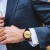 梵爾（FANROL）スイスのブランドは全部自動的に透かして機械的な腕時計を作ります。ビジネス男性の時計のチェーノシリーズ夜光防水ファッションの輸入名時計は金の皿ベルトF 319 L.5 Aに輝いています。