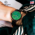 VICTORIA HYDE腕時計女性2019年新型銀河系Vh腕時計クウォーク腕時計ファンシー軽装豪華女子時計プロシュート学生腕時計猫眼黒鋼帯VH 045 F