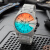 デサイの腕时计MEGA CHIEFシリズのドレン偏光解消モデルがDZ 4513限定で発売されました。