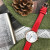 【ブラドン授権】Emporo Ammani腕時計欧米表満天星女史腕時計時計ベル鋼ベト女表クウォーククク1876