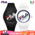 フィラ（FILA）腕時計ファンスポリッツ付カーリング表シンプ防水男女腕時計777世代白カードケース表