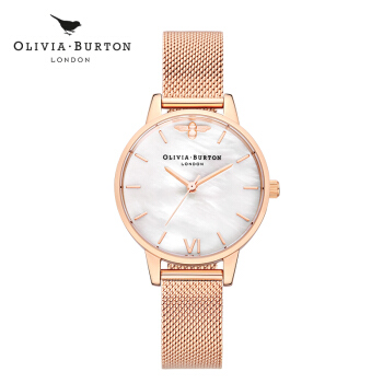 Olivia Button腕時計女性ファンシーアウトウレトロな母ベクウォーク中国カステラOB 16 EX 225