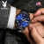 プロボウイ（PLAYBOY）腕時計男性用牛革ベト全自動機式時計ファ·ショ超薄型マルチ男性表2606アールド強化版ブレック·ベル生涯保証
