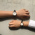 アルマーニ腕時計カップルクリスマスプレゼントファッション男女腕時計【爆款対表】ベルトタイプAR 80015
