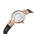 アンクラーンAK女史腕時計レトでおしゃれなロマ字デジタルベ母の盤面大文字盤皮質クウォーク腕時計グランドベ母の文字盤AK-2118 RGBK