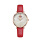新作-ロマンチックな紅白の女子時計